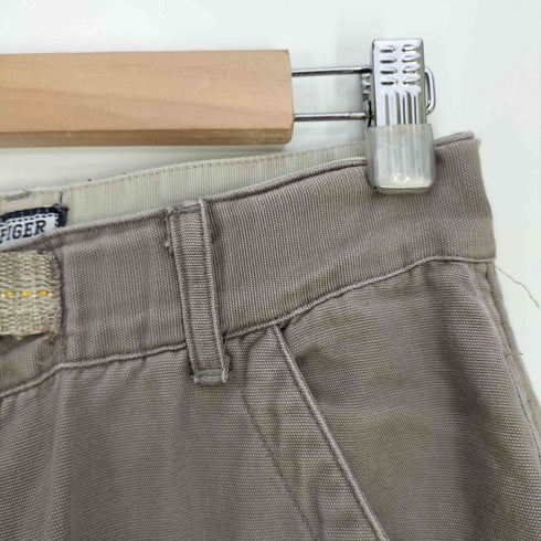 トミーヒルフィガー TOMMY HILFIGER 90-2000s 香港製 ロゴパッチ カーゴパンツ レディース  31